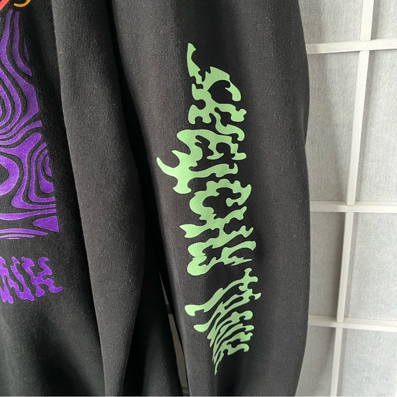 Lurking Class Black Hoodie with Glow in the Dark Graphic - Picture 3 of 11